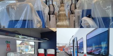 Tren electric interregional modern introdus în circulație. Premieră pentru transportul feroviar de călători din România
