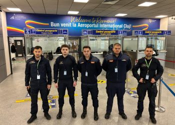 Viitorii polițiști de frontieră și-au încheiat cu succes misiunea la Aeroportul Internațional Avram Iancu Cluj-Napoca