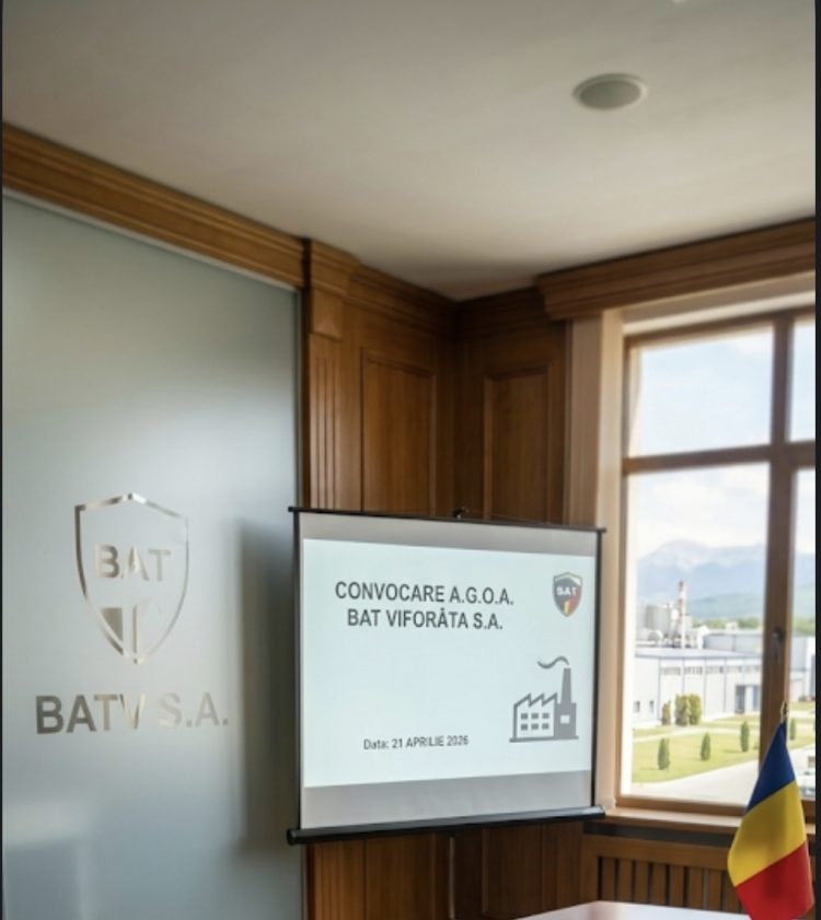 Convocarea Adunării Generale Ordinare a Acționarilor (AGOA) – BAT VIFORÂTA S.A.