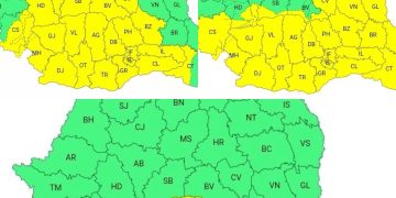 DÂMBOVIȚA SUB ASALTUL VREMII: VÂNT PUTERNIC, PLOI TORRENȚIALE ȘI NINSORI VISCOLITE LA MUNTE!