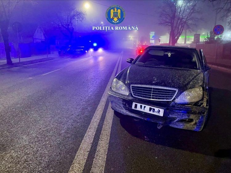 Bărbat fără permis implicat într-un accident rutier cu pagube materiale