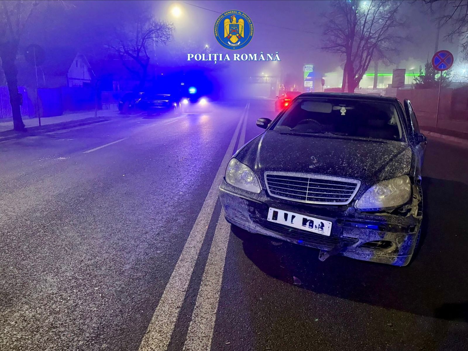 Bărbat fără permis implicat într-un accident rutier cu pagube materiale