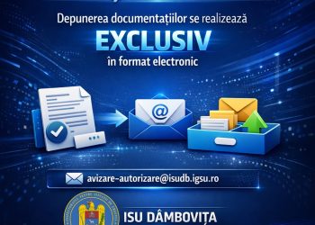 ATENȚIE! De azi, 18 martie 2026, documentațiile pentru avizele ISU se depun EXCLUSIV online!