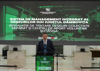 Noul sistem de management integrat al deșeurilor, o soluție concretă pentru Județul Dâmbovița