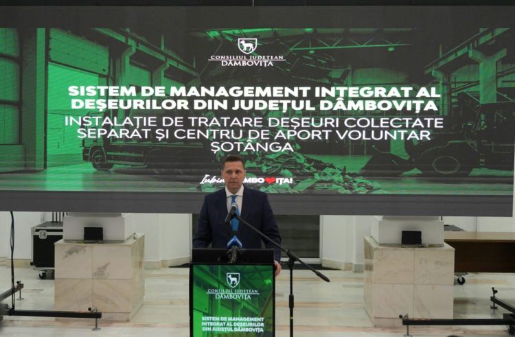 Noul sistem de management integrat al deșeurilor, o soluție concretă pentru Județul Dâmbovița