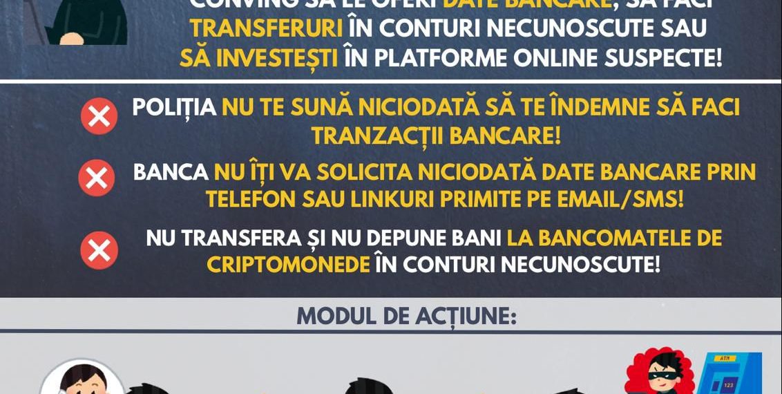 Atenție! Noi metode de înșelăciune online în numele instituțiilor publice și al investițiilor false