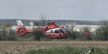 TRAGEDIE PE DN 72A! Femeie în stare critică, preluată de elicopterul SMURD după un accident grav la Dragomirești