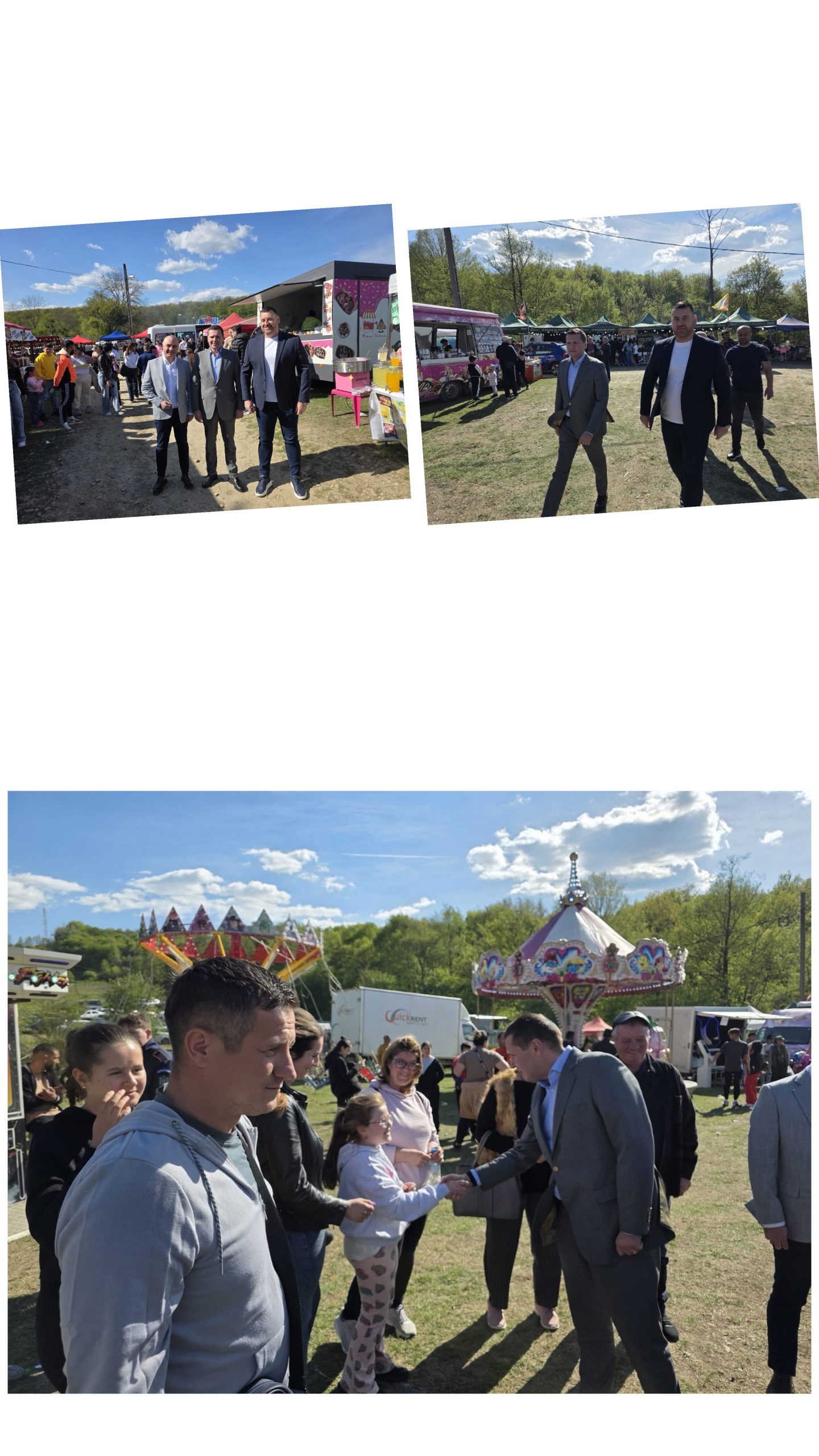 Corneliu Ștefan, Președintele Consiliului Județean Dâmbovița, alături de morenari la Târgul de Sfântul Gheorghe