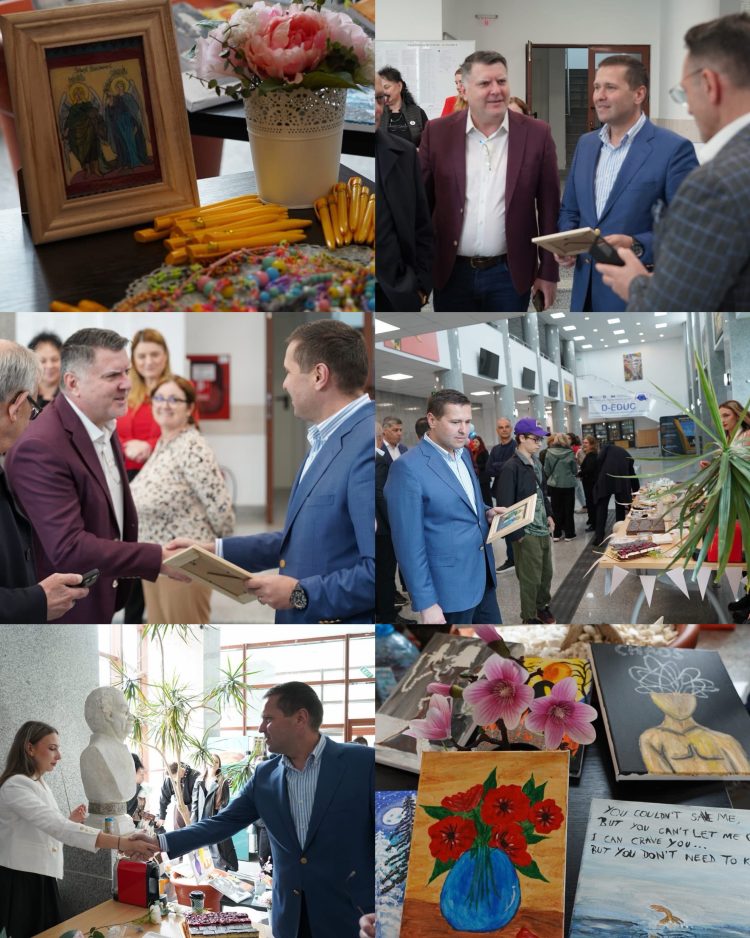 Solidaritate la Universitatea „Valahia”: Corneliu Ștefan, Președintele Consiliului Județean Dâmbovița, alături de studenții care au transformat empatia în fapte