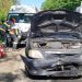 Accident cu trei mașini în zona Priseaca din Târgoviște: Un bărbat de 56 de ani a ajuns la spital