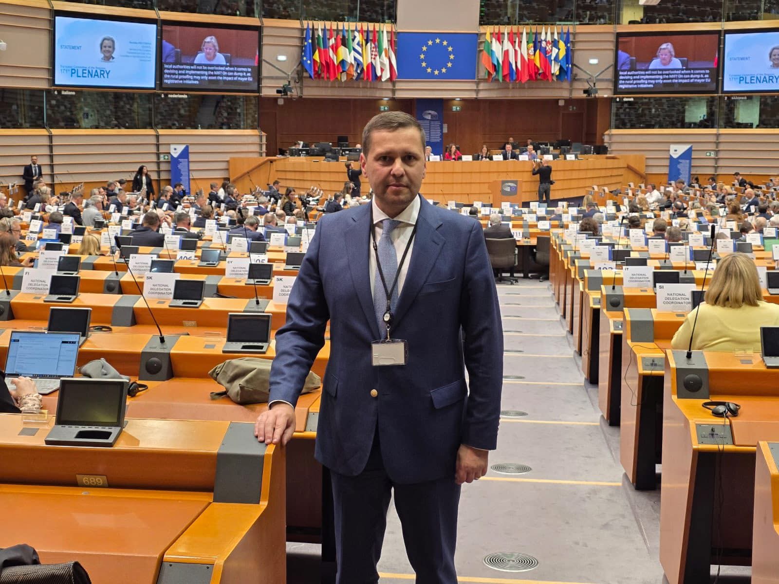 Dâmbovița, la masa deciziilor europene: Corneliu Ștefan aduce prioritățile județului în atenția liderilor de la Bruxelles