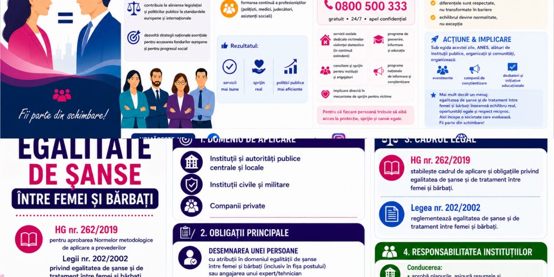 ITM Dâmbovița marchează Ziua Egalității de Șanse între Femei și Bărbați
