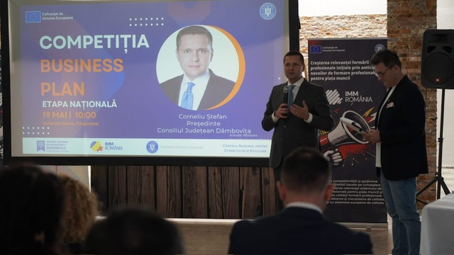 Dâmbovița, capitala tinerilor antreprenori! A început etapa națională a competiției „Business Plan 2025–2026”