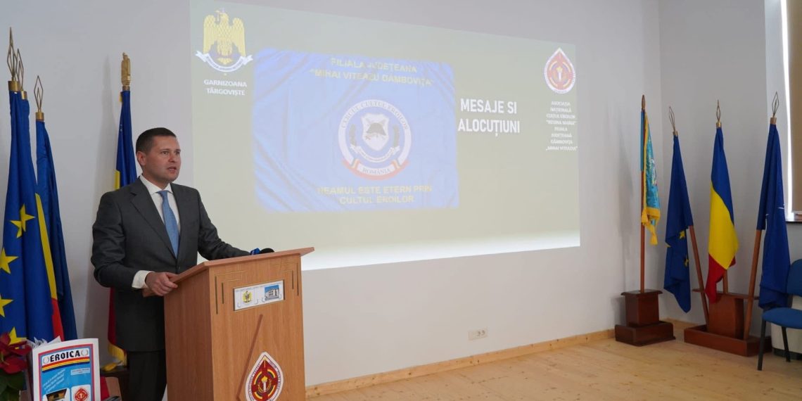 Corneliu Ștefan, președintele CJD, la simpozionul organizat cu ocazia Zilei Eroilor: „Cea mai mare formă de respect este să nu uităm cine suntem și de unde venim”