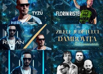 Patru zile de poveste: Concerte mari, spectacole medievale și competiții spectaculoase la Zilele Județului Dâmbovița! Programul complet al super-evenimentelor
