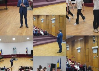 Emoție și recunoștință: Președintele CJD, Corneliu Ștefan, alături de profesori și elevi la aniversarea Colegiului Național „Constantin Carabella”