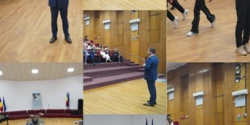 Emoție și recunoștință: Președintele CJD, Corneliu Ștefan, alături de profesori și elevi la aniversarea Colegiului Național „Constantin Carabella”