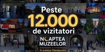 Record de vizitatori în Dâmbovița de Noaptea Muzeelor: Peste 12.000 de oameni au redescoperit magia istoriei locale