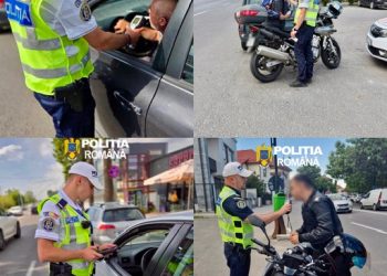 Razie de amploare în Dâmbovița: Sute de șoferi amendați și zeci de permise reținute într-o singură după-amiază