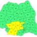 Cod Galben în Dâmbovița, sâmbătă 9 mai, între orele 03:00 și 13:00: Ploi Torențiale, Vijelii și Grindină