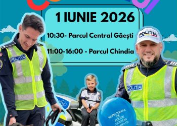 Distracție și Surprize de 1 Iunie alături de Polițiștii Dâmbovițeni!