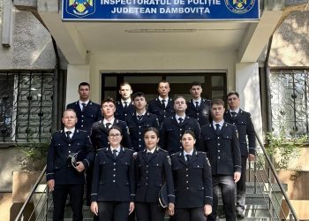 13 tineri polițiști se alătură echipei IPJ Dâmbovița