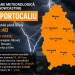 Cod portocaliu de furtuni în Dâmbovița! Averse torențiale, vijelii și grindină în mai multe localități