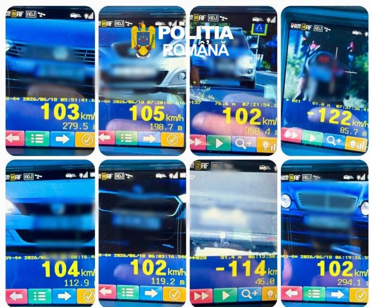 Acțiune amplă a polițiștilor rutieri în Dâmbovița: 270 de sancțiuni, 39 de permise reținute și zeci de șoferi testați pentru alcool și droguri