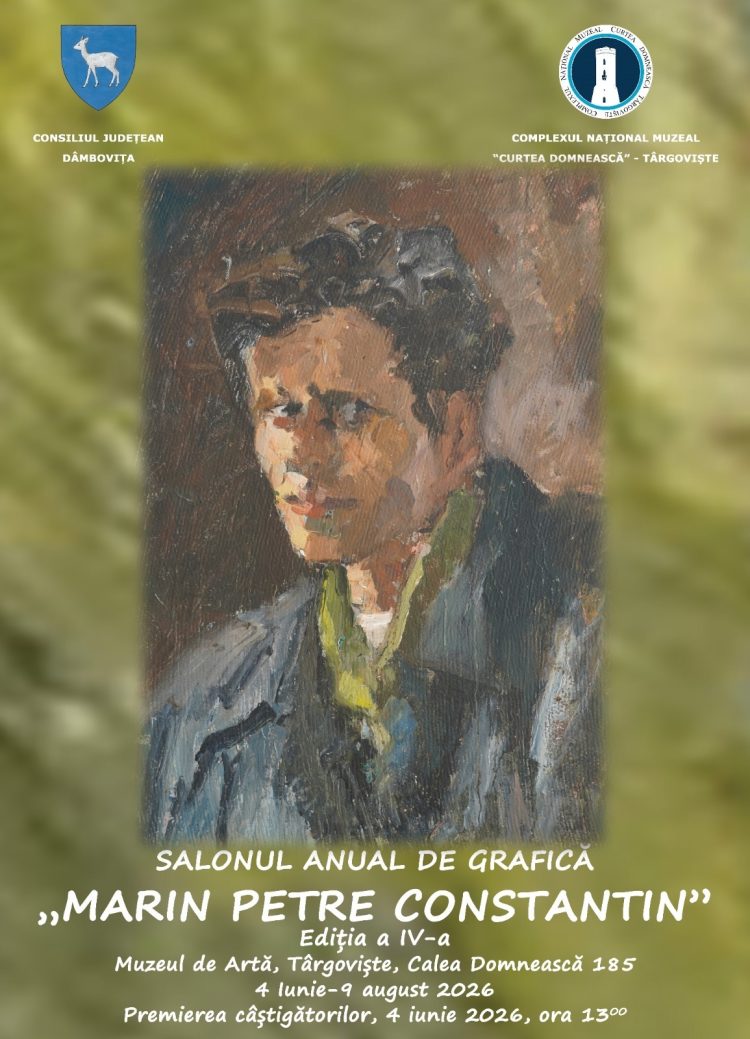 Deschiderea expoziției și premierea câștigătorilor Salonului Anual de Grafică  „Marin Petre Constantin”, ediția a IV-a, Târgoviște, 2026​