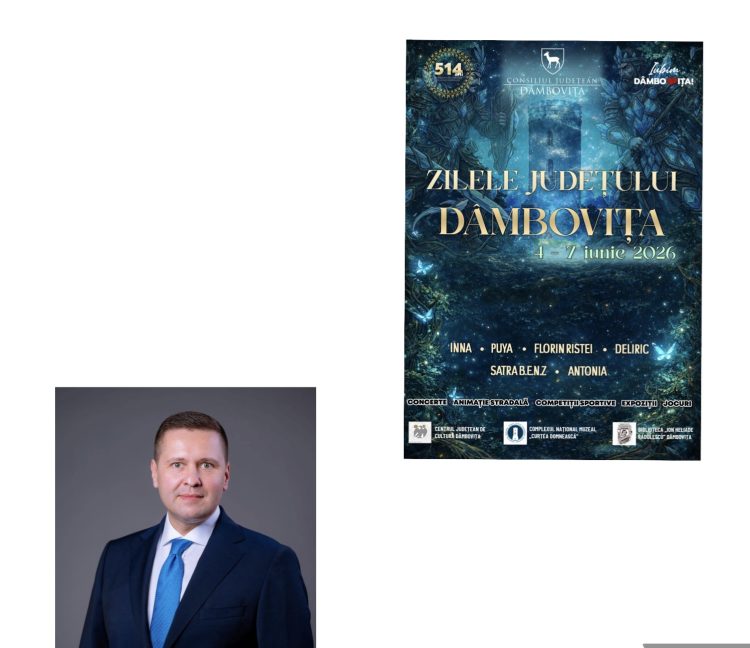 Zilele Județului Dâmbovița au ajuns la cea de-a V-a ediție. Mesajul transmis de președintele Consiliului Județean, Corneliu Ștefan