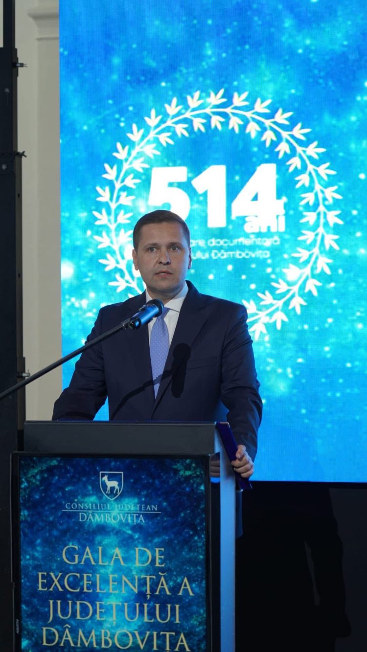 (Foto) Gala de Excelență a Județului Dâmbovița 2026: O celebrare a valorii, talentului și performanței