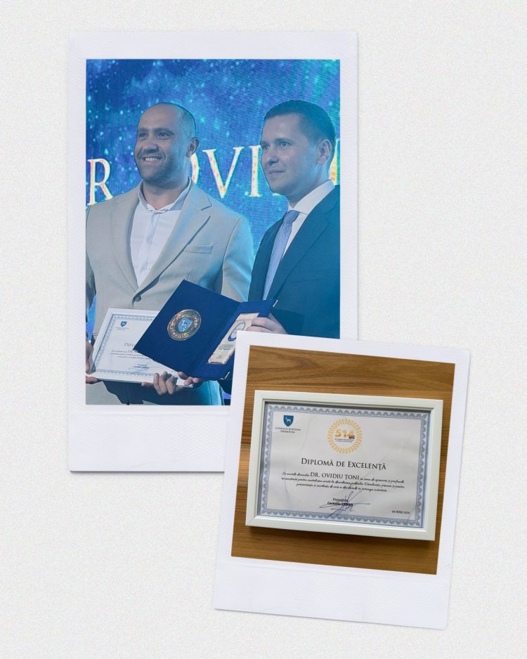 Dr. Ovidiu Țoni, premiat la Gala de Excelență a Județului Dâmbovița