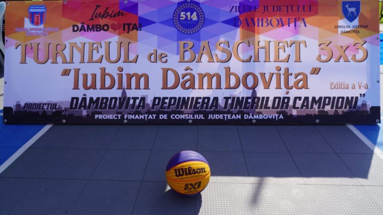 A început Campionatul Județean de Baschet 3×3 „Iubim Dâmbovița”, în cadrul Zilelor Județului Dâmbovița