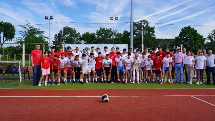 Campionatul de Tenis cu Piciorul a dat startul unei zile pline de energie în cadrul Zilelor Județului Dâmbovița