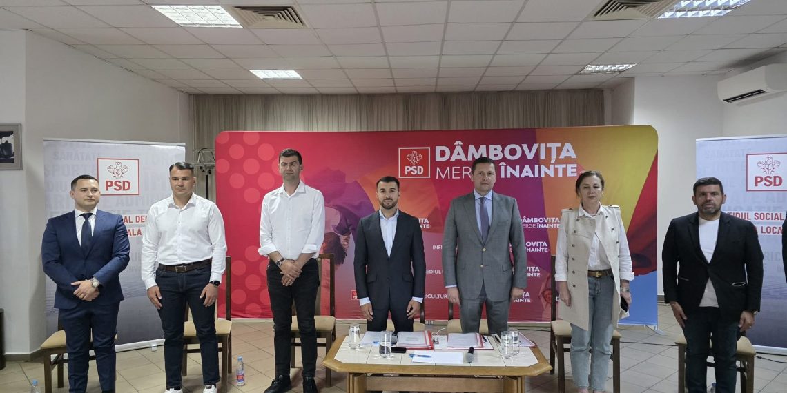 Vlăduț Niculae, ales președinte al organizației PSD Aninoasa. Corneliu Ștefan: „Continuăm să construim pentru dezvoltarea comunităților din Dâmbovița”