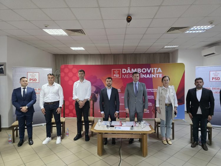 Vlăduț Niculae, ales președinte al organizației PSD Aninoasa. Corneliu Ștefan: „Continuăm să construim pentru dezvoltarea comunităților din Dâmbovița”
