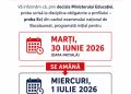 Codul Roșu de caniculă schimbă programul Bacalaureatului. Mesajul primarului Laurențiu Costache pentru elevii din Titu