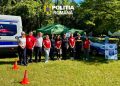 Polițiștii dâmbovițeni, lecții de siguranță pentru cei mici la „Orășelul Copiilor”