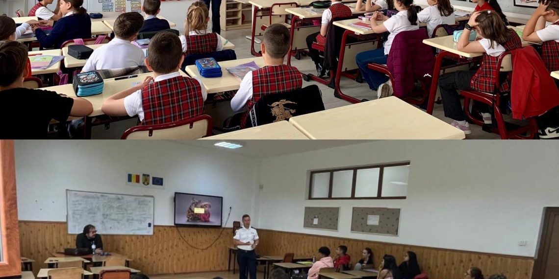 Poliția în școli: Stop violenței și bullyingului, siguranță pentru elevi