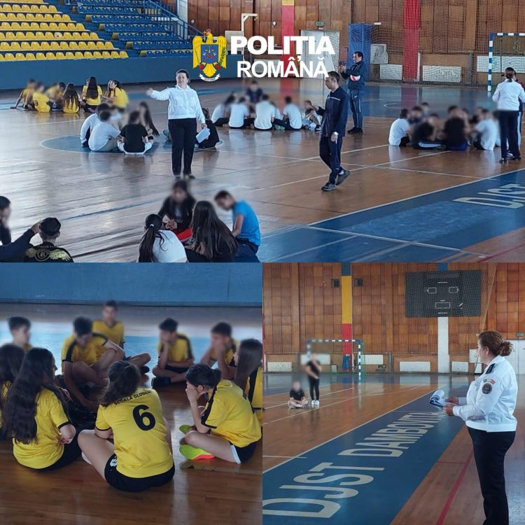Fair-Play și Fără Violență: Elevii din Dâmbovița, în competiție la Sala Sporturilor
