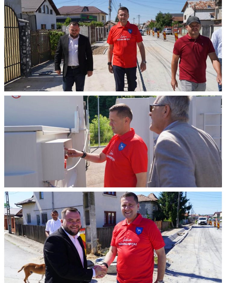 DJ 712 prinde contur: Președintele Consiliului Județean Dâmbovița, Corneliu Ștefan, a verificat stadiul lucrărilor la investiția de 101 milioane de lei