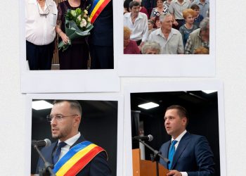 (Foto) Emoție la Găești! Cuplurile de aur au fost aplaudate în picioare la deschiderea Zilelor Orașului