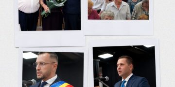 (Foto) Emoție la Găești! Cuplurile de aur au fost aplaudate în picioare la deschiderea Zilelor Orașului