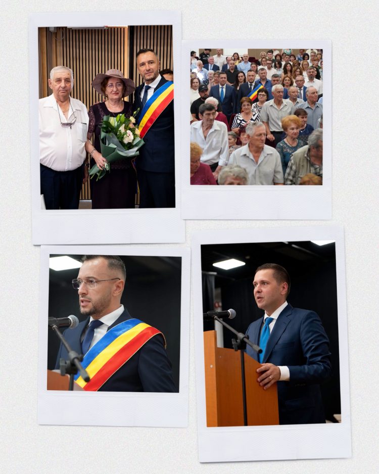 (Foto) Emoție la Găești! Cuplurile de aur au fost aplaudate în picioare la deschiderea Zilelor Orașului