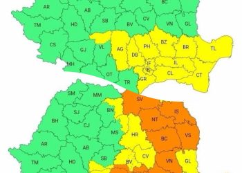 Atenție, Dâmbovița! Cod portocaliu și cod galben de instabilitate atmosferică