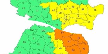 Atenție, Dâmbovița! Cod portocaliu și cod galben de instabilitate atmosferică