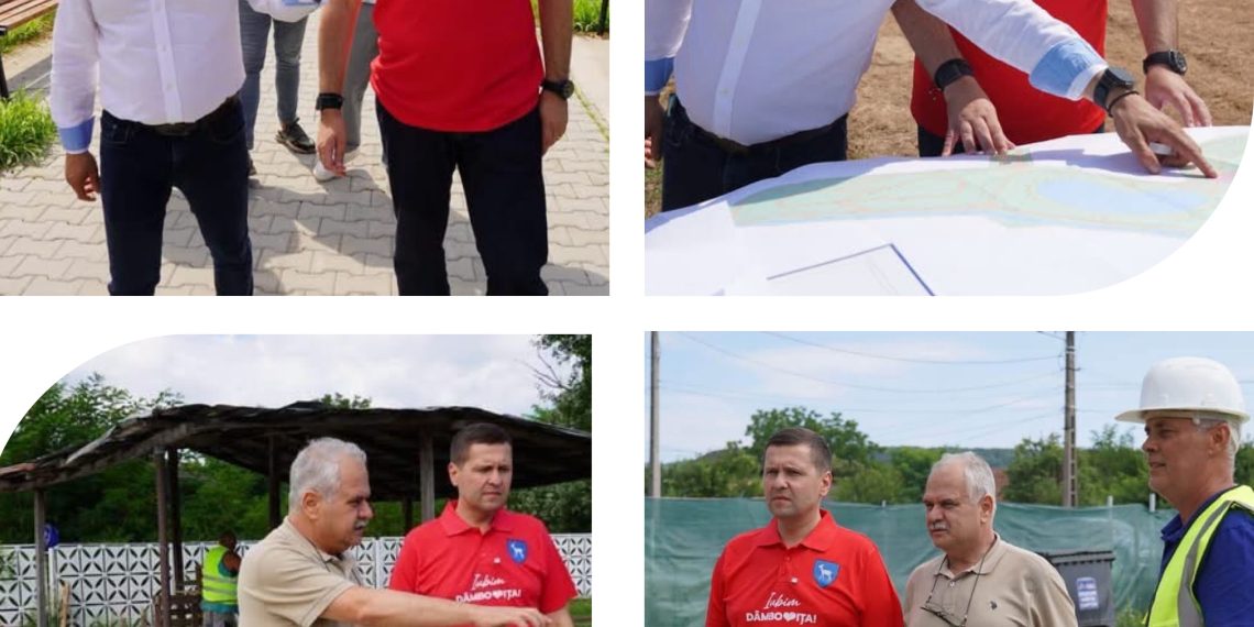 Președintele Consiliului Județean Dâmbovița, Corneliu Ștefan, în vizită de lucru la Ulmi și Mănești: „Investițiile trebuie urmărite îndeaproape pentru a aduce rezultate concrete”