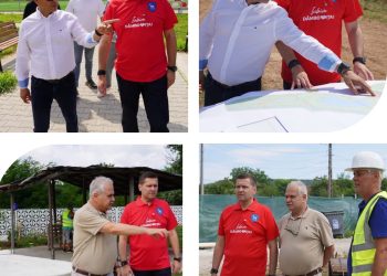 Președintele Consiliului Județean Dâmbovița, Corneliu Ștefan, în vizită de lucru la Ulmi și Mănești: „Investițiile trebuie urmărite îndeaproape pentru a aduce rezultate concrete”
