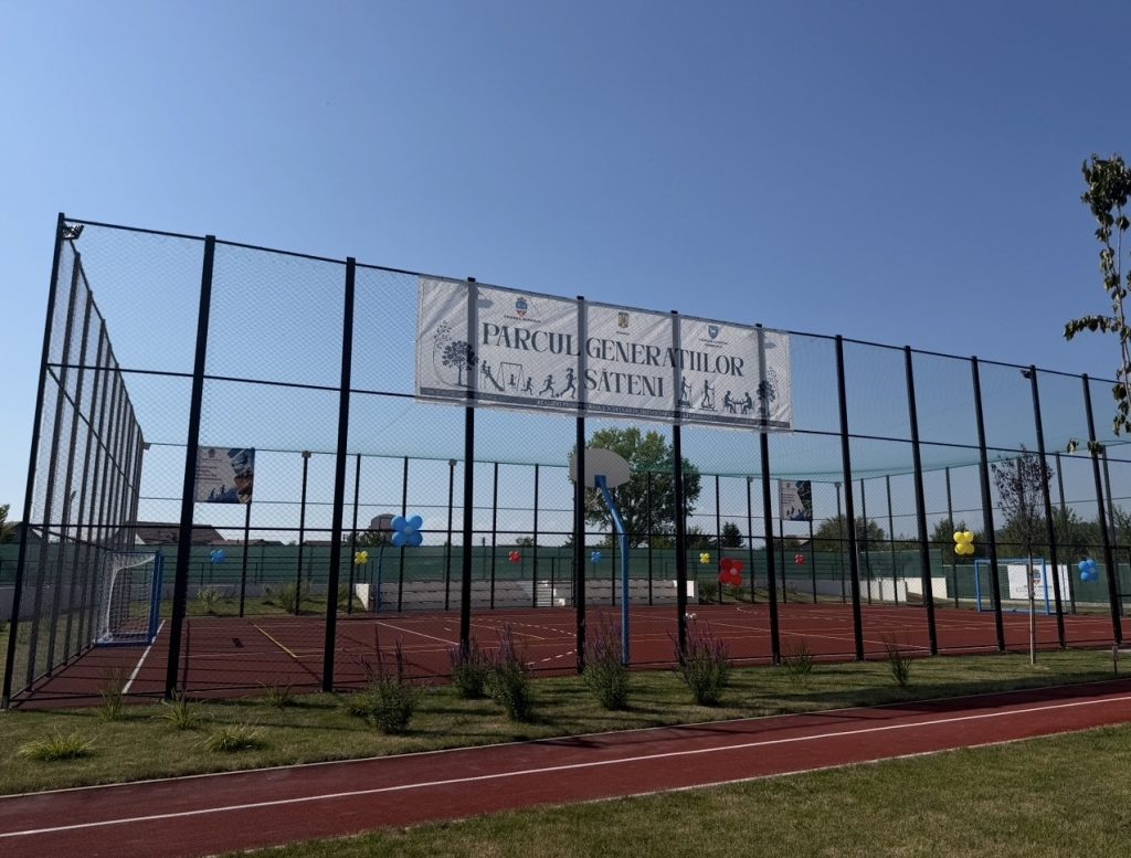 Comuna Aninoasa: A fost inaugurat Parcul Generațiilor din satul Săteni, un nou spațiu de recreere pentru comunitate