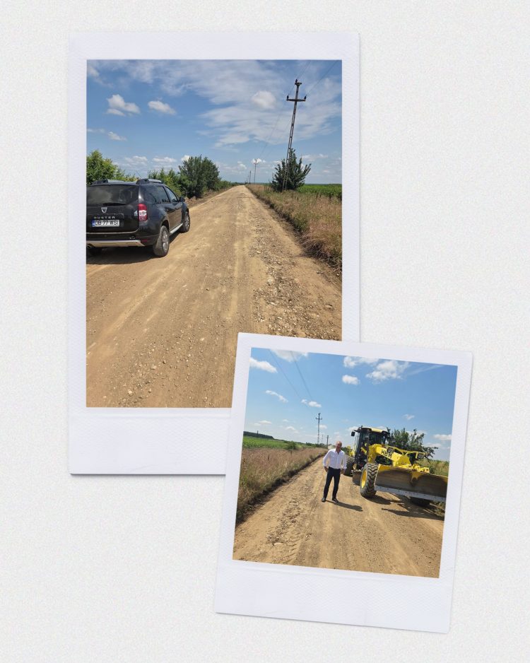 Start pentru o nouă investiție! Barbu Costin a dat ordinul de începere a lucrărilor la drumul Pătroaia Deal – Ciupa